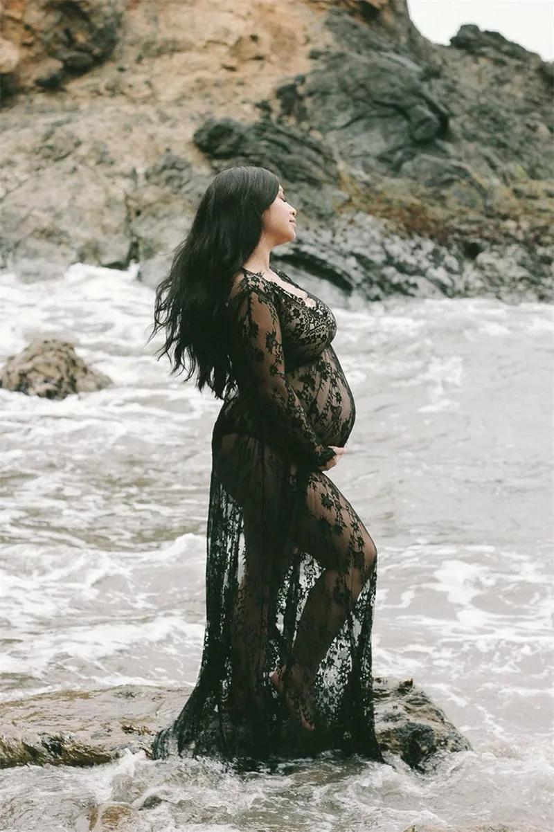 Women V-neck Gown Lace Maternity Maxi Dresses Fancy Shooting Photo Pregnant Women Dresses Photography Props Maternity Clothing
Women V-neck Gown Lace Maternity Maxi Dresses Fancy Shooting Photo Pregnant Women Dresses Photography Props Maternity Clothing