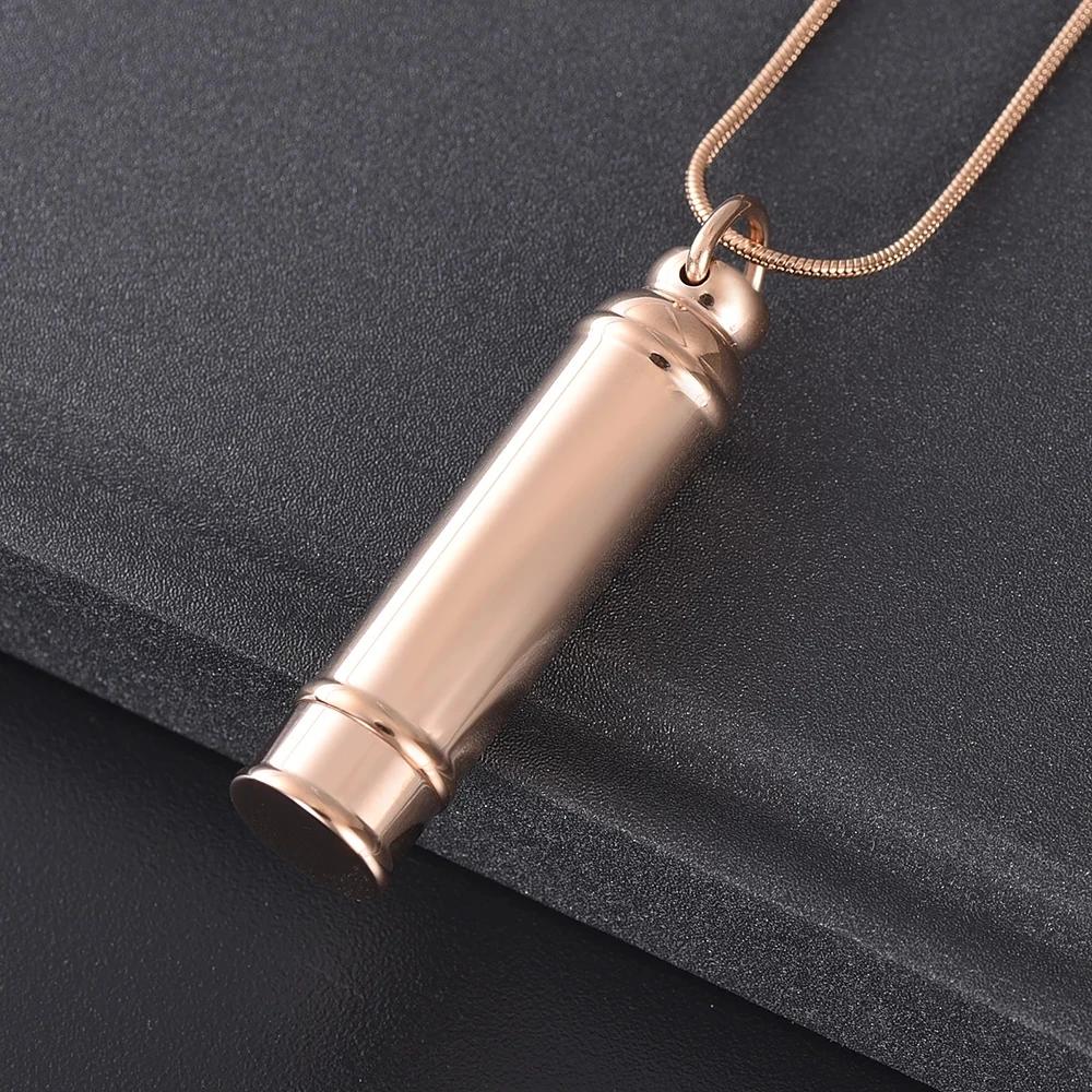High Polished 316L Stainless Steel Cylinder Memorial Urn Jewelry Hold Human Pet's Ashes Keepsake Cremation Pendant Necklace
High Polished 316L Stainless Steel Cylinder Memorial Urn Jewelry Hold Human Pet's Ashes Keepsake Cremation Pendant Necklace