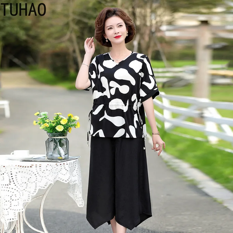 TUHAO 2021 размера плюс 4XL 3XL женщины мать комплект для мамы комплект из двух предметов, летний детский комплект одежды с коротким рукавом рубашк...
TUHAO 2021 размера плюс 4XL 3XL женщины мать комплект для мамы комплект из двух предметов, летний детский комплект одежды с коротким рукавом рубашк...