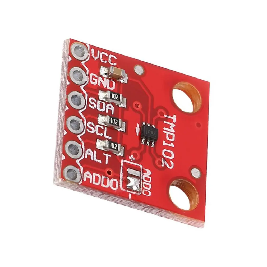 NEW High Precision Digital Temperature Sensor Board Module TMP102 1.5cmx1.5cm With Pins Practical Accessories
NEW High Precision Digital Temperature Sensor Board Module TMP102 1.5cmx1.5cm With Pins Practical Accessories
