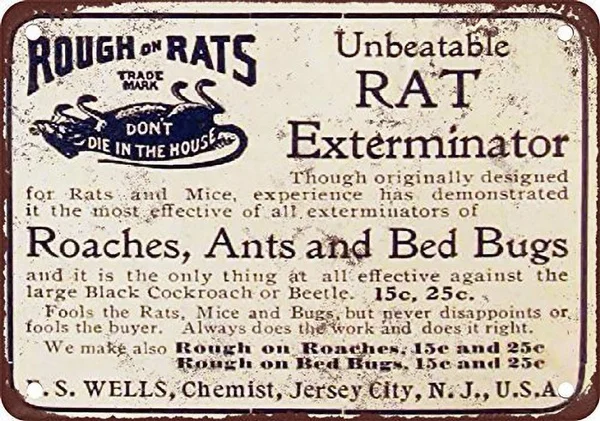 Жестяной знак Rat Exterminator, художественное настенное украшение, винтажный Алюминиевый металлический знак в стиле ретро, железная живопись
Жестяной знак Rat Exterminator, художественное настенное украшение, винтажный Алюминиевый металлический знак в стиле ретро, железная живопись