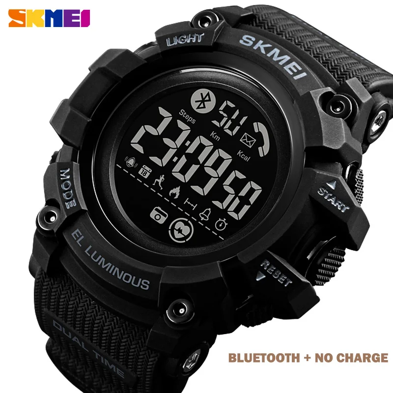 SKMEI Waterproof Digital Watch Men Calorie Heart Rate Monitor Mens Wristwatches LED Men Hour Clock With Batteryreloj hombre 1643 
SKMEI Waterproof Digital Watch Men Calorie Heart Rate Monitor Mens Wristwatches LED Men Hour Clock With Batteryreloj hombre 1643