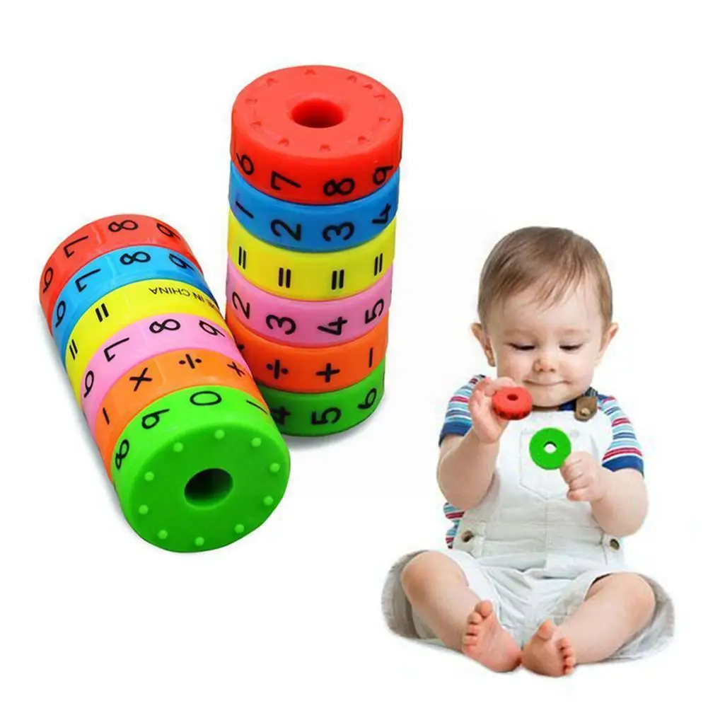 6pcs/set Montessori Magnetic Rings Math Toy Kids Preschool Kids Toys Puzzles DIY Educational Birthday Gift Assembling Plast F7H9
6pcs/set Montessori Magnetic Rings Math Toy Kids Preschool Kids Toys Puzzles DIY Educational Birthday Gift Assembling Plast F7H9