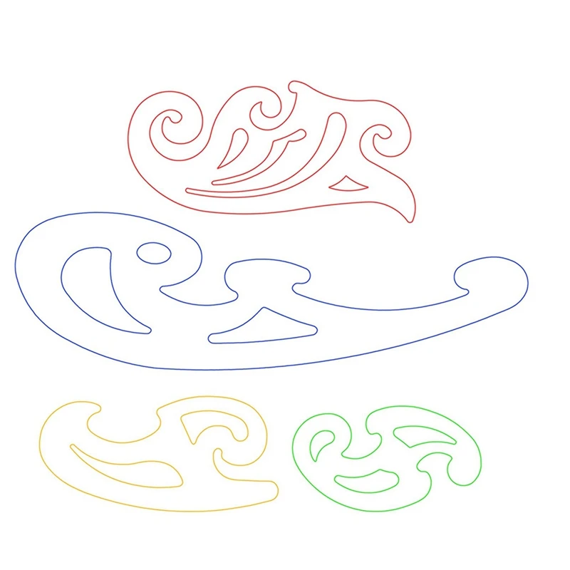 6 Pieces French Curve and Template Ruler Set Drawing Template Tool Circle Templates for Personal Drawing and Drafting
6 Pieces French Curve and Template Ruler Set Drawing Template Tool Circle Templates for Personal Drawing and Drafting