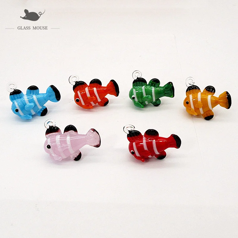 Custom colorful Handmade Murano glass Clown fish ornament Pendant Home Aquarium decor JAPAN STYLE Mini Cartoon animal Figurine
Custom colorful Handmade Murano glass Clown fish ornament Pendant Home Aquarium decor JAPAN STYLE Mini Cartoon animal Figurine