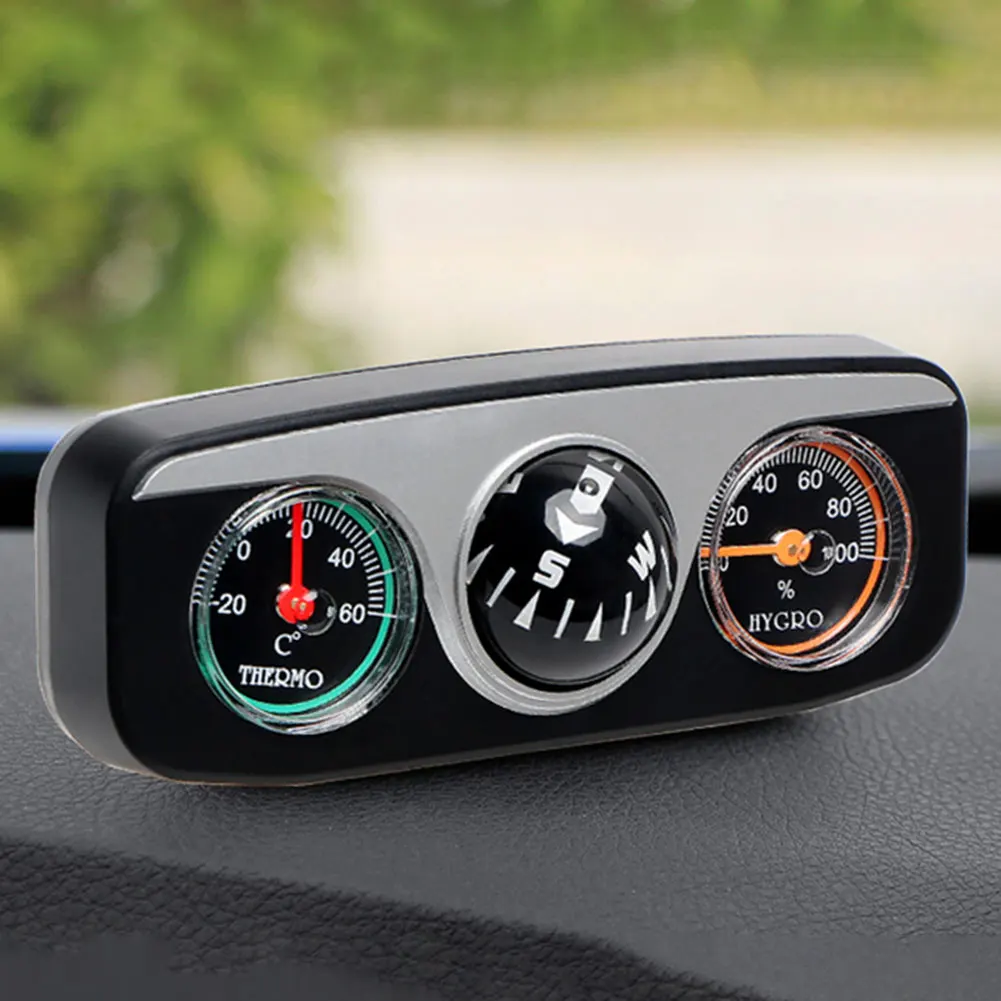 3 In 1 Car Compass Thermometer Hygrometer Car Ornaments Multifunctional Vehicle-mounted Compass Car Styling Accessories
3 In 1 Car Compass Thermometer Hygrometer Car Ornaments Multifunctional Vehicle-mounted Compass Car Styling Accessories