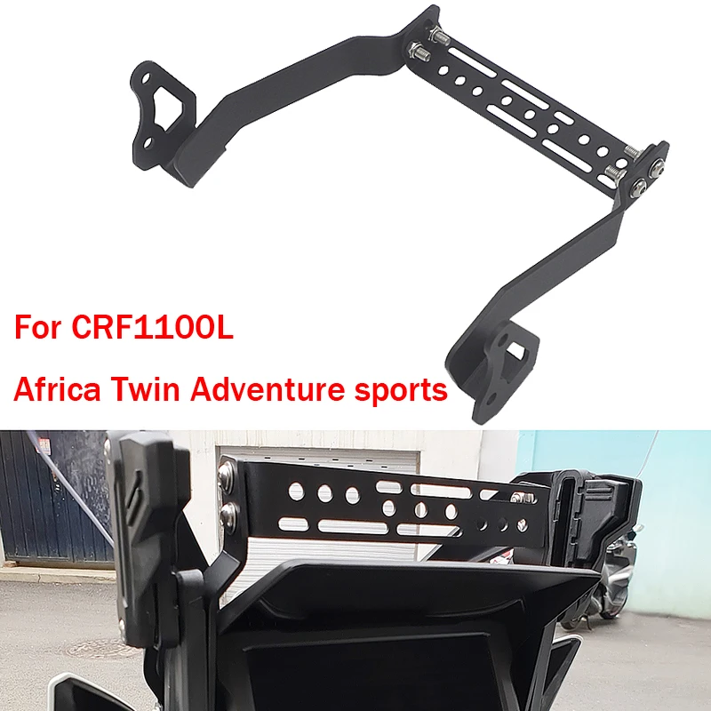 Black For Honda CRF1100L CRF 1100 L Africa Twin Adventure sports Motorcycle Front Navigation bracket GPS mobile phone charging
Black For Honda CRF1100L CRF 1100 L Africa Twin Adventure sports Motorcycle Front Navigation bracket GPS mobile phone charging