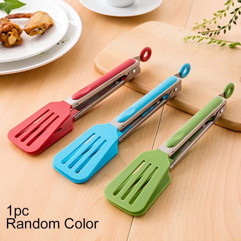 9 Inch Kitchen Supplies Food Tong Serving Stainless Steel Silicone BBQ Clip Salad Nylon Shank Dessert Tweezer Cooking Clamp
9 Inch Kitchen Supplies Food Tong Serving Stainless Steel Silicone BBQ Clip Salad Nylon Shank Dessert Tweezer Cooking Clamp