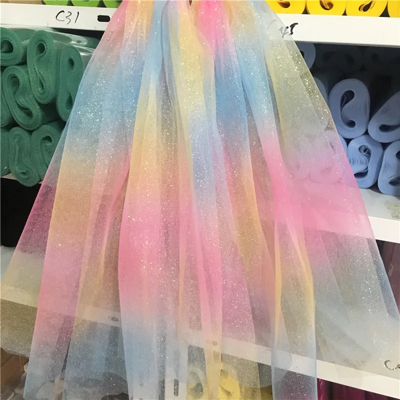 15cm 10Yards Rainbow Glitter Tulle Roll Sequin Crystal Organza Sheer Fabric DIY Craft Gift Tutu Skirt Home Wedding Decoration
15cm 10Yards Rainbow Glitter Tulle Roll Sequin Crystal Organza Sheer Fabric DIY Craft Gift Tutu Skirt Home Wedding Decoration