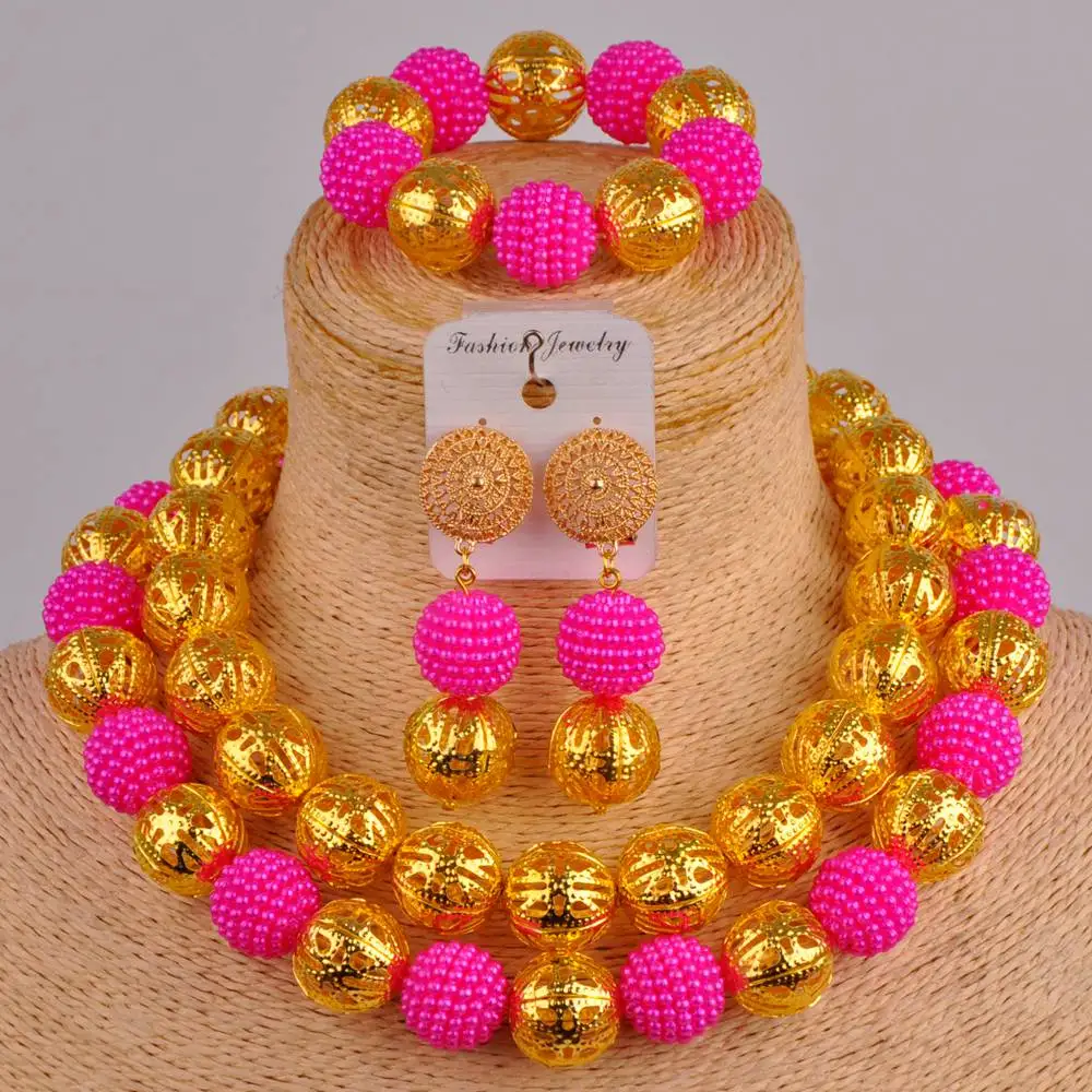 Nigeria wedding jewelry bridal wedding jewelry Fuchsia Pink imitation pearl dress jewelry African wedding beads XX-87
Nigeria wedding jewelry bridal wedding jewelry Fuchsia Pink imitation pearl dress jewelry African wedding beads XX-87