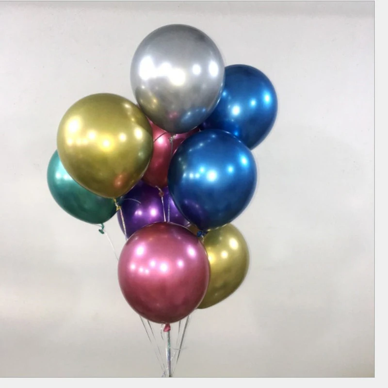 50pcs Balloon Gold Silver Black Balloons Wedding Happy Birthday Metal Chrome Balloon Air Helium Baloon Decor Latex Balloons
50pcs Balloon Gold Silver Black Balloons Wedding Happy Birthday Metal Chrome Balloon Air Helium Baloon Decor Latex Balloons