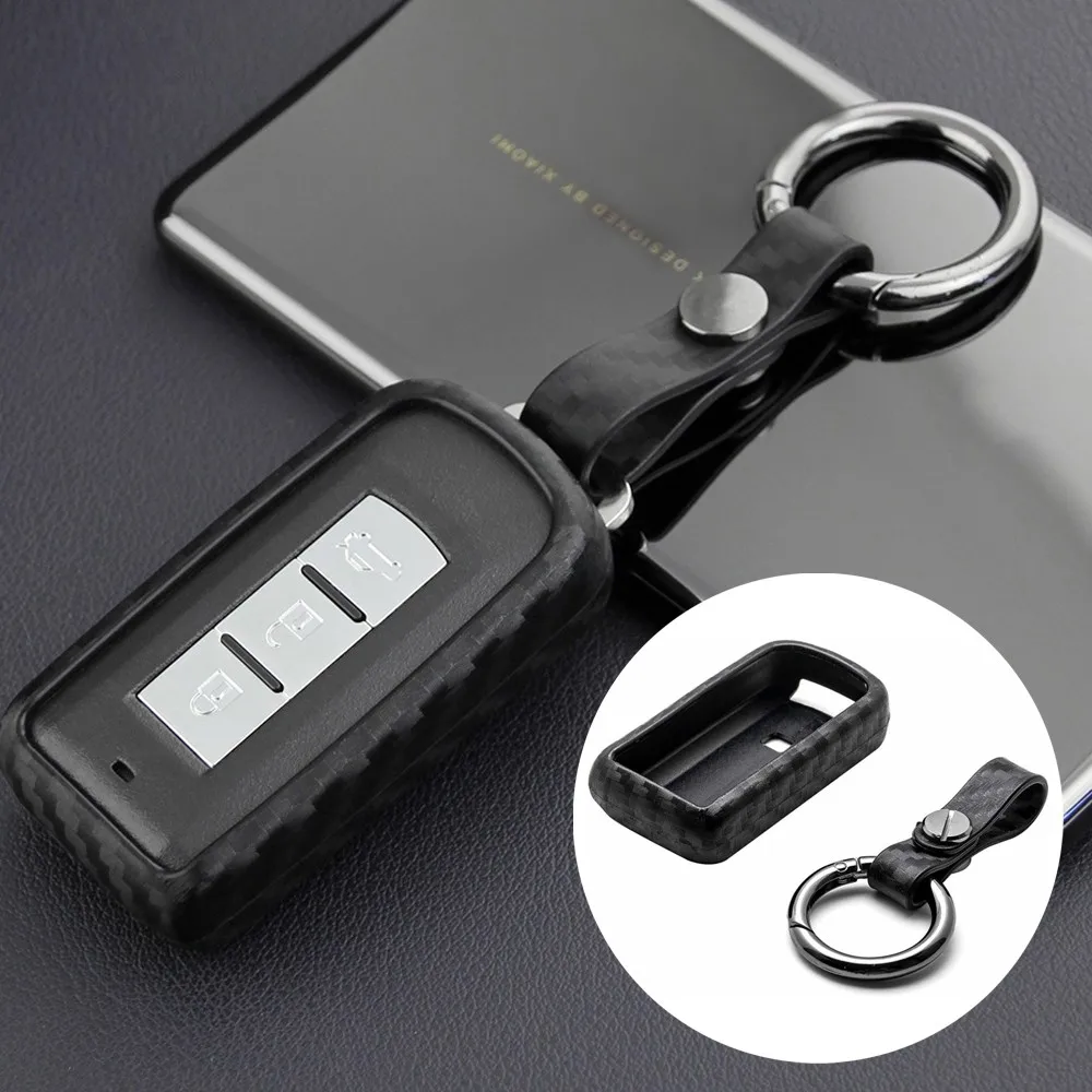 Fit Outlander Eclipse Carbon Fiber Silicone RemoteKey Fob Case Cover Key Case For Car Interior Accessories Automobile Parts
Fit Outlander Eclipse Carbon Fiber Silicone RemoteKey Fob Case Cover Key Case For Car Interior Accessories Automobile Parts