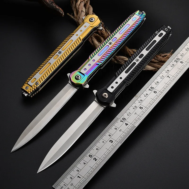 High-hardness Tactical Wilderness Survival Multifunctional Folding Knife Self-defense Outdoor Pocket Knife Gadgets for Men
High-hardness Tactical Wilderness Survival Multifunctional Folding Knife Self-defense Outdoor Pocket Knife Gadgets for Men