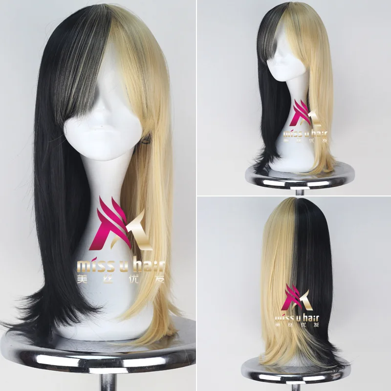 Synthetic Short Golden Bomber be-su Hair For Women Straight Wig Cosplay Black Blonde Bob Wigs with bangs Synthetic hair+wig cap
Synthetic Short Golden Bomber be-su Hair For Women Straight Wig Cosplay Black Blonde Bob Wigs with bangs Synthetic hair+wig cap