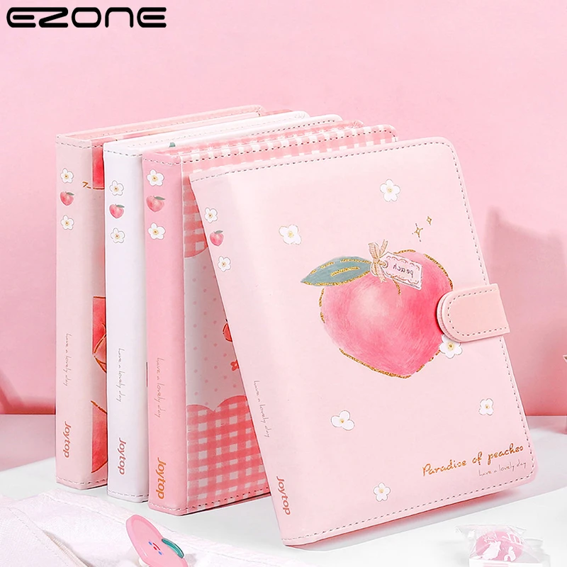 EZONE Honey Peach A5 Magnetic Buckle Hardcover Notebook Diary Book Full Color Inside Page Student Gifts School Office Stationery
EZONE Honey Peach A5 Magnetic Buckle Hardcover Notebook Diary Book Full Color Inside Page Student Gifts School Office Stationery