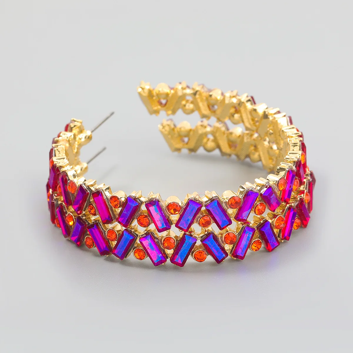 Fashion colored diamond alloy square earrings European and American INS earrings trendy women's party earrings hoop earrings
Fashion colored diamond alloy square earrings European and American INS earrings trendy women's party earrings hoop earrings