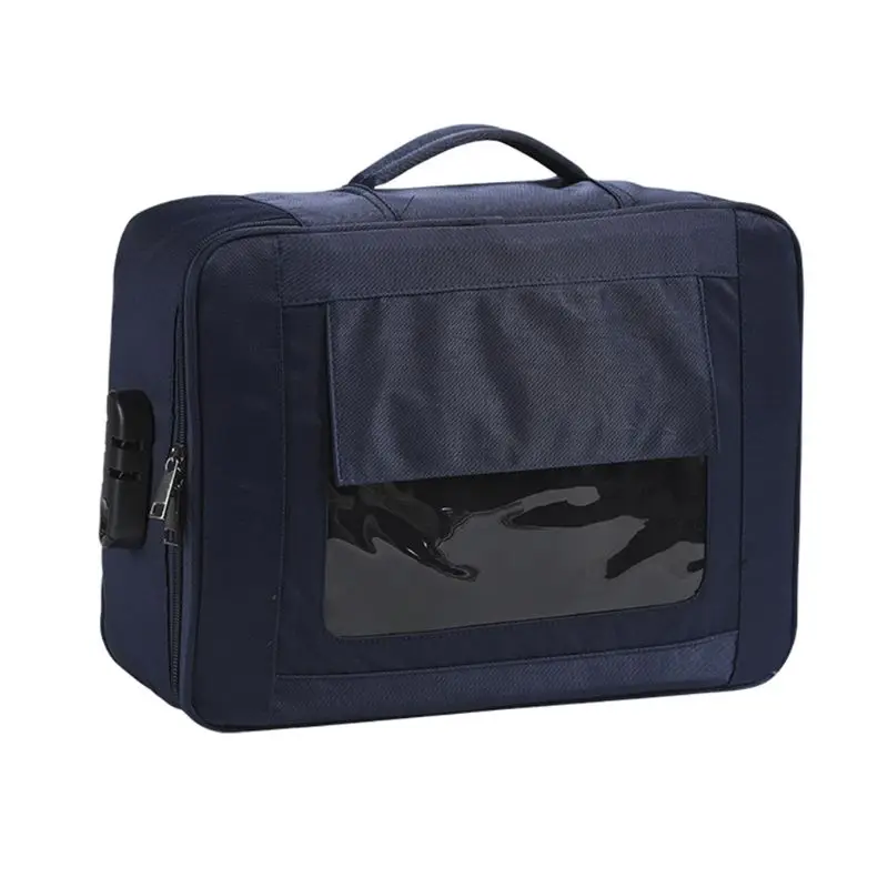 Visible Password Double Layer Files Bag Briefcase Document Pouch Business Travel 
Visible Password Double Layer Files Bag Briefcase Document Pouch Business Travel