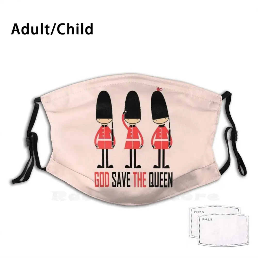 Vintage Funny London Queen'S Guard United Kingdom Soldier Retro British Souvenir Uk Gift Print Washable Filter Anti Dust Mouth
Vintage Funny London Queen'S Guard United Kingdom Soldier Retro British Souvenir Uk Gift Print Washable Filter Anti Dust Mouth