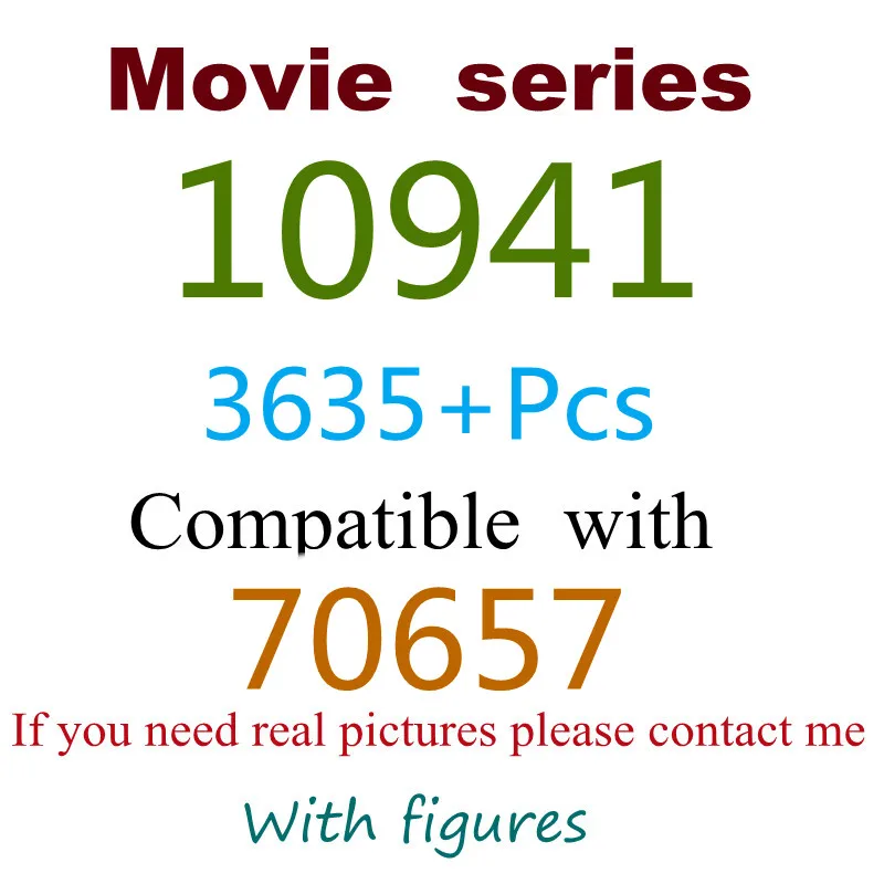 3635Pcs 10941 Building Block Toy Hero Series 70657 Assembled Building Block Children's Toy Gifts
3635Pcs 10941 Building Block Toy Hero Series 70657 Assembled Building Block Children's Toy Gifts