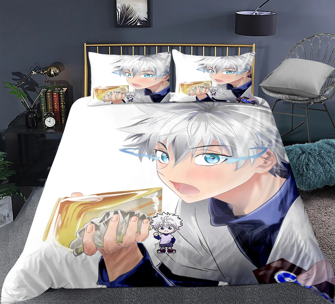 Комплект постельного белья Hunter x Hunter, односпальный, двуспальный, Королевский размер, Комплект постельного белья Hunter x Hunter, комплект из двух п...
Комплект постельного белья Hunter x Hunter, односпальный, двуспальный, Королевский размер, Комплект постельного белья Hunter x Hunter, комплект из двух п...