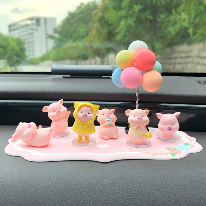 Cute pig car decoration car accessories car accessories car decoration animation doll home desktop decoration cake decoration
Cute pig car decoration car accessories car accessories car decoration animation doll home desktop decoration cake decoration