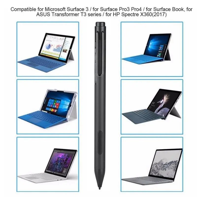 Capacitive Stylus For Microsoft New Surface3 Pro3/4/5/6 Book stylus electromagnetic Laptop Touch Screen Pen
Capacitive Stylus For Microsoft New Surface3 Pro3/4/5/6 Book stylus electromagnetic Laptop Touch Screen Pen
