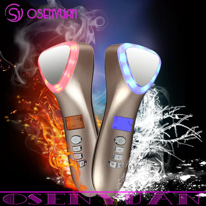 Multifunctional Hot Cold Facial Massager Light Photon Wrinkle Removal Skin Care Device Ultrasonic Face Tightening Beauty Tools
Multifunctional Hot Cold Facial Massager Light Photon Wrinkle Removal Skin Care Device Ultrasonic Face Tightening Beauty Tools