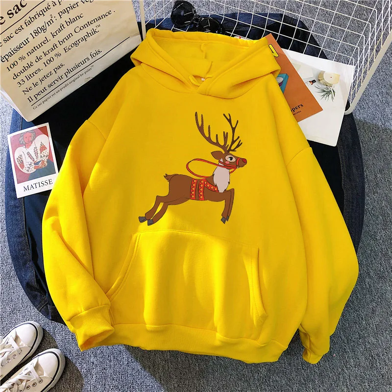 Vintage Christmas Sweatshirts Women Harajuku Streetwear Casual Long Sleeve Autumn Female Pullover Fashion Korean Hoodie Ladies
Vintage Christmas Sweatshirts Women Harajuku Streetwear Casual Long Sleeve Autumn Female Pullover Fashion Korean Hoodie Ladies