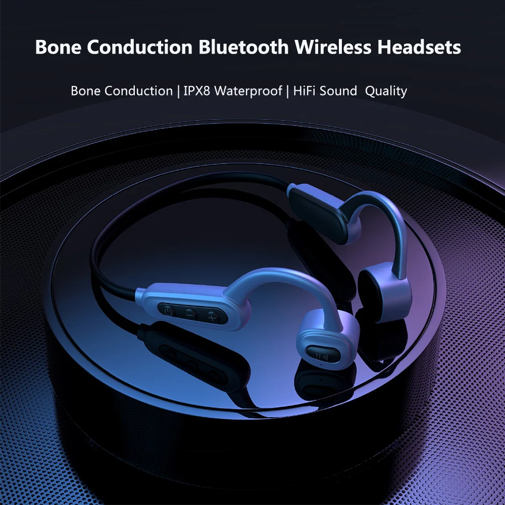 Swim Bone Conduction Headphones Bluetooth Stereo Wireless Headsets 16GB MP3 Audio Music Earhook Waterproof In-ear Sport Earphone
Swim Bone Conduction Headphones Bluetooth Stereo Wireless Headsets 16GB MP3 Audio Music Earhook Waterproof In-ear Sport Earphone