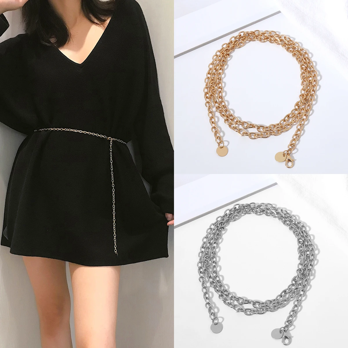 Hot Sale Luxury Designer Waistband Body Chain Belt New Fashion Vintage Metal Golden Waist Chain Women Belts
Hot Sale Luxury Designer Waistband Body Chain Belt New Fashion Vintage Metal Golden Waist Chain Women Belts