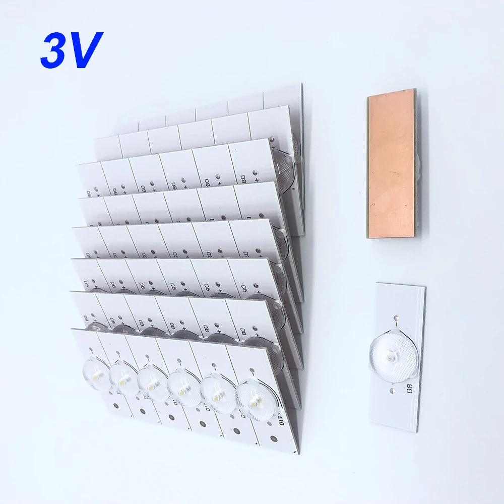 50pcs White Lamp Beads With Optical Lens Fliter For 32-65 Inch LED TV Repair
50pcs White Lamp Beads With Optical Lens Fliter For 32-65 Inch LED TV Repair
