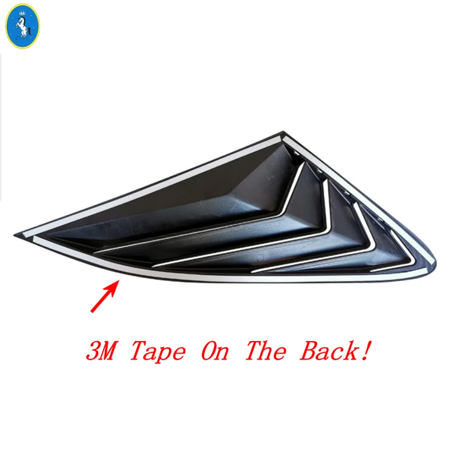 Rear Door Louver Window Triangle Shutters Cover Trim Carbon Fiber Look Exterior Refit Kit For KIA Optima / K5 GT 2021 
Rear Door Louver Window Triangle Shutters Cover Trim Carbon Fiber Look Exterior Refit Kit For KIA Optima / K5 GT 2021