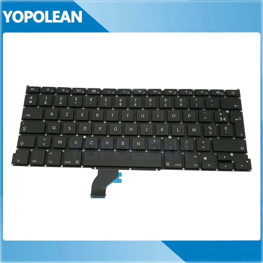 Новая Французская клавиатура AZERTY для Macbook Pro Retina 13 "A1502 2013 20014 2015
Новая Французская клавиатура AZERTY для Macbook Pro Retina 13 "A1502 2013 20014 2015