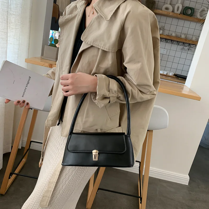 Fashion Small Soft PU Leather Underarm Shoulder Bags for Girls Women Baguette Totes Hand Bag Women's Ins Handbags Purse
Fashion Small Soft PU Leather Underarm Shoulder Bags for Girls Women Baguette Totes Hand Bag Women's Ins Handbags Purse
