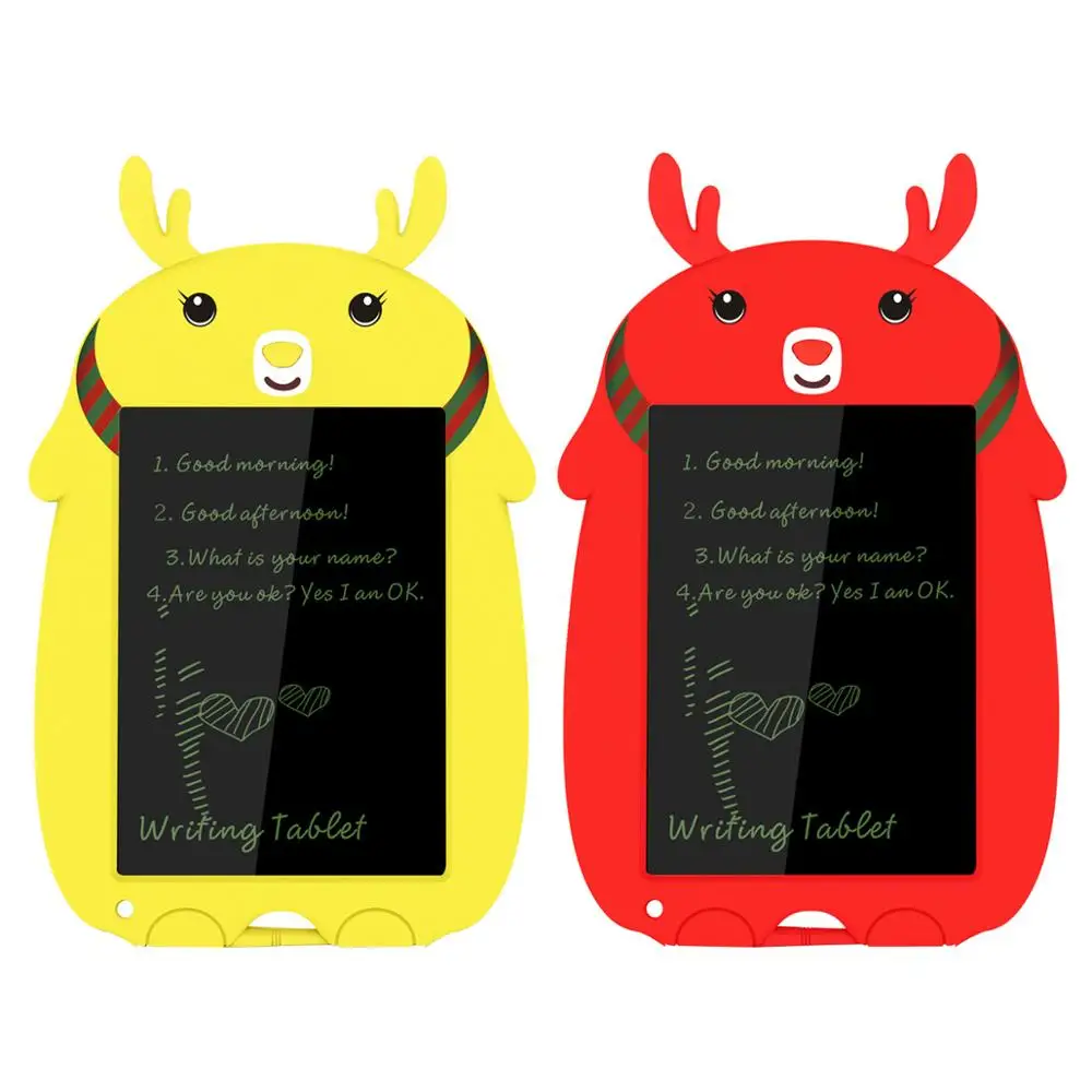 Christmas deer style LCD 8.5'' Digital Writing Tablet LED Graphic Drawing Tablets Paint Board Electronic Handwriting Notepad new
Christmas deer style LCD 8.5'' Digital Writing Tablet LED Graphic Drawing Tablets Paint Board Electronic Handwriting Notepad new