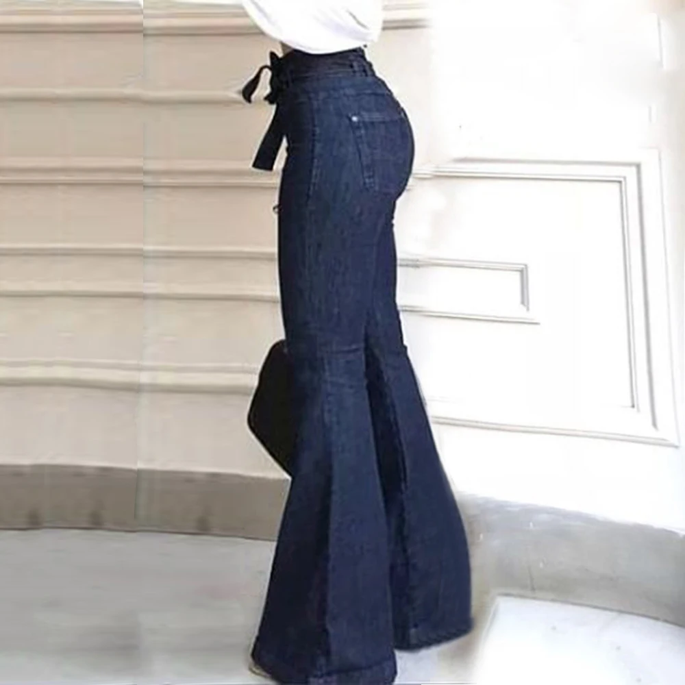 Women Wide Leg Denim Jeans High Waist Bandage 2020 New Women Spring Summer Jean Ladies Stretch Fare Long Pants
Women Wide Leg Denim Jeans High Waist Bandage 2020 New Women Spring Summer Jean Ladies Stretch Fare Long Pants