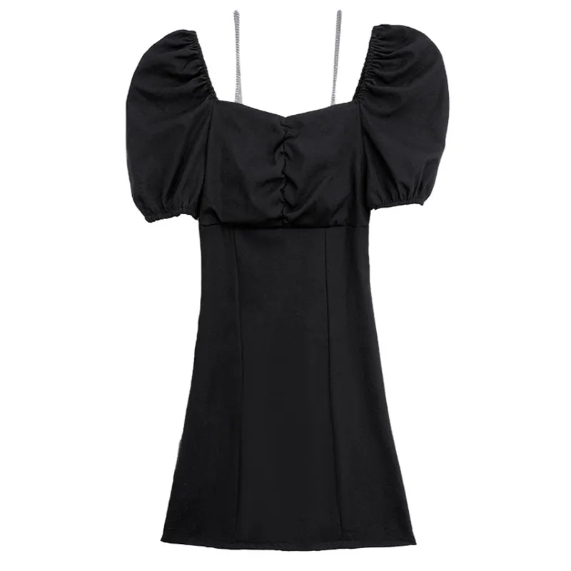 Make new women's temperament condole lantern sleeve treasure dress in summer