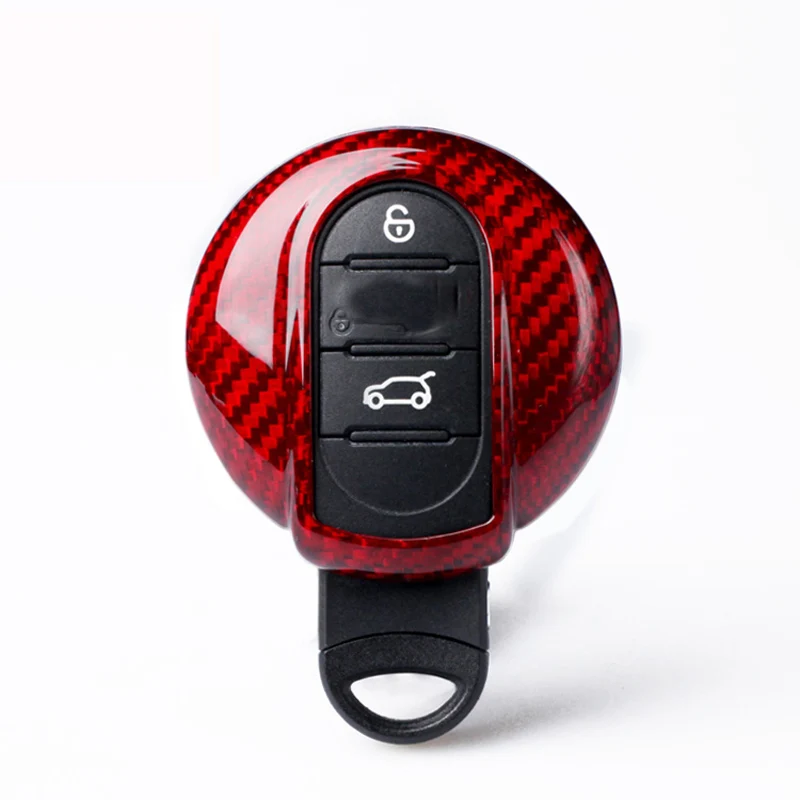 Red carbon fiber Car Key shell cover Fit For MINI F55 F56 F57 F60
Red carbon fiber Car Key shell cover Fit For MINI F55 F56 F57 F60