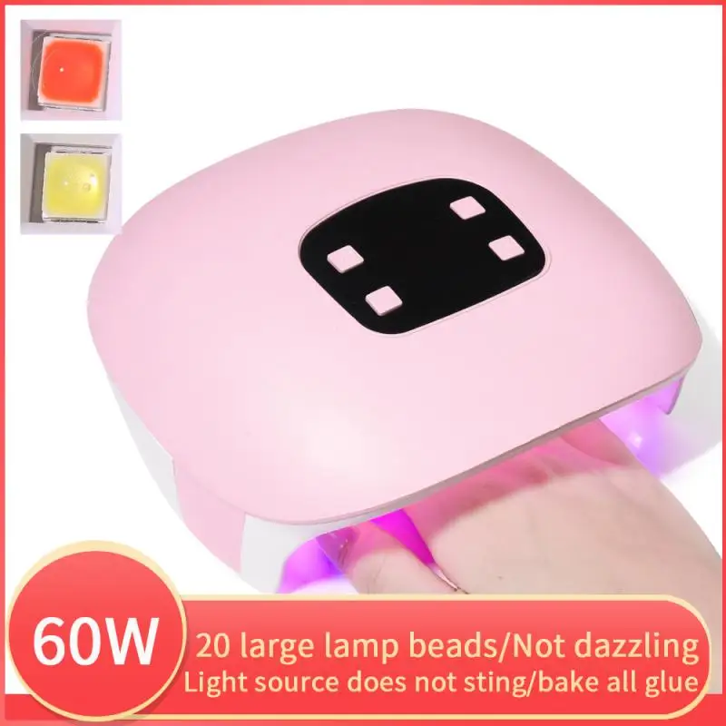 Manicure Lamp 60W Intelligent Sensor Phototherapy Lamp USB Phototherapy Machine Nail Lamp For Gel Nail Polish Manicure New
Manicure Lamp 60W Intelligent Sensor Phototherapy Lamp USB Phototherapy Machine Nail Lamp For Gel Nail Polish Manicure New