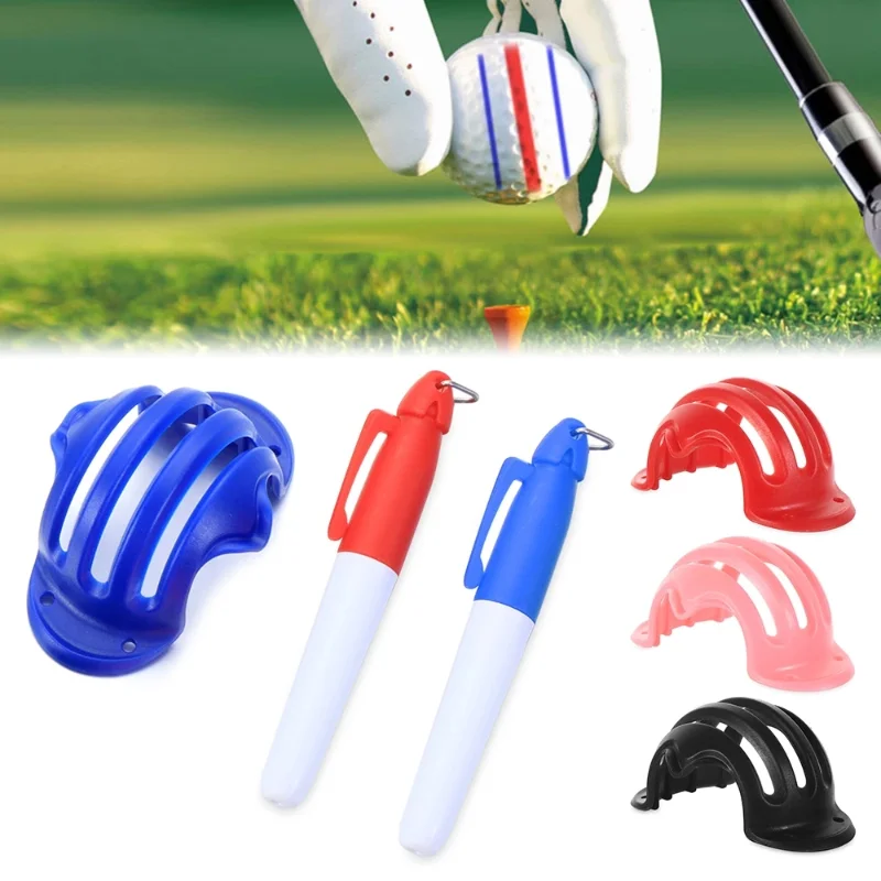 1 Set Golf Ball Marker Triple Track 3Line Marker Chrome Stencil +2Pcs Marker Pen Golf Putting Positioning Aids Outdoor Golf Tool
1 Set Golf Ball Marker Triple Track 3Line Marker Chrome Stencil +2Pcs Marker Pen Golf Putting Positioning Aids Outdoor Golf Tool