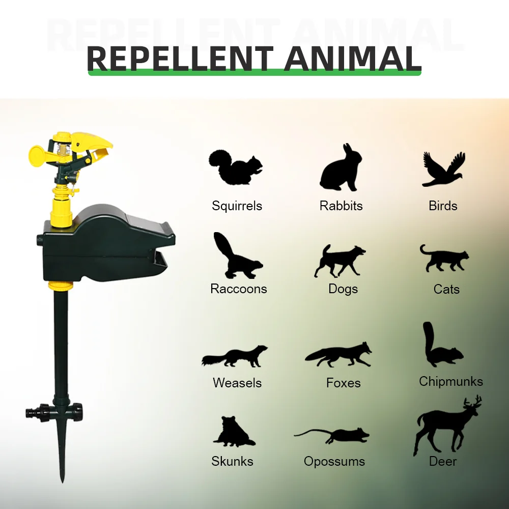 Solar Energy 360 Degree Environmental Protection Spray Spray Animal Insect Repellent Garden Pest Control Insect Repellent
Solar Energy 360 Degree Environmental Protection Spray Spray Animal Insect Repellent Garden Pest Control Insect Repellent