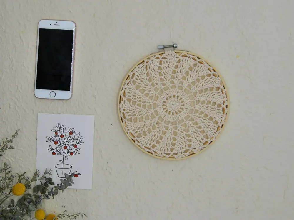 Handmade Wall Decor hanging Dream Cotton flower Lace Catcher Wedding Background party home shop decoration No.A004 diameter 17cm
Handmade Wall Decor hanging Dream Cotton flower Lace Catcher Wedding Background party home shop decoration No.A004 diameter 17cm