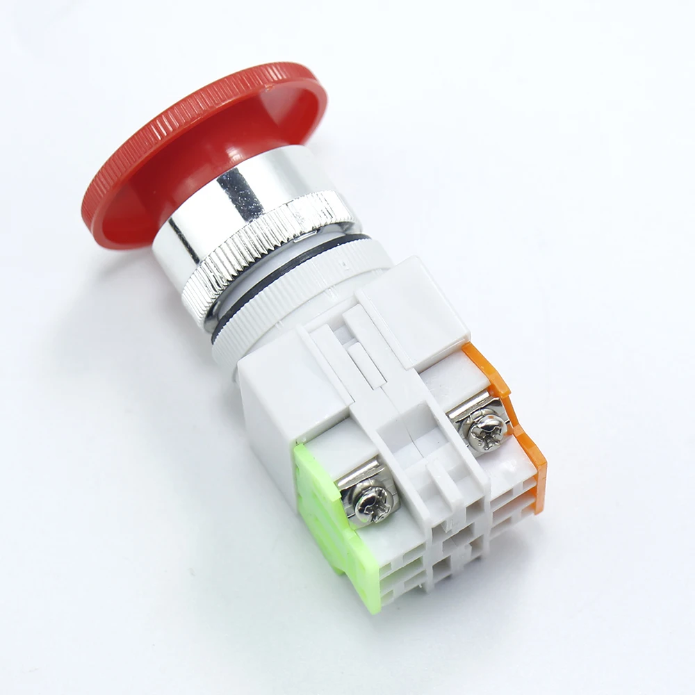 1PCS 22mm Mushroom Emergency Stop Push Button Switch With Box 1 NO 1 NC 10A 660v Waterproof Box Hand-Held Button anti-corrosi
1PCS 22mm Mushroom Emergency Stop Push Button Switch With Box 1 NO 1 NC 10A 660v Waterproof Box Hand-Held Button anti-corrosi