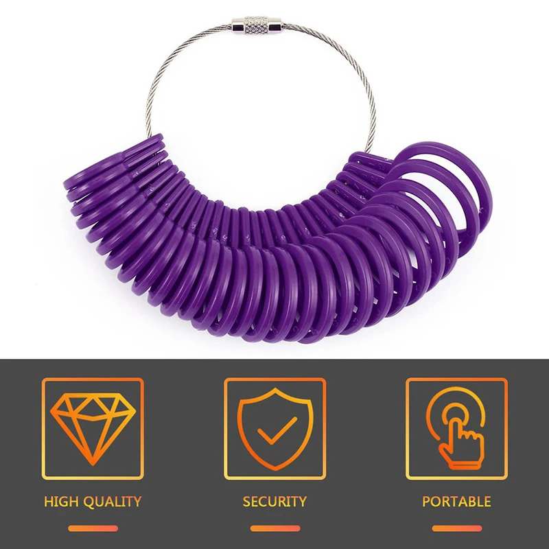 NEW Metal Ring Sizer Set Measuring Ring with Rings Mandrel Sizer Finger Sizing Measuring Stick Ring Jewelry Tools Set
NEW Metal Ring Sizer Set Measuring Ring with Rings Mandrel Sizer Finger Sizing Measuring Stick Ring Jewelry Tools Set