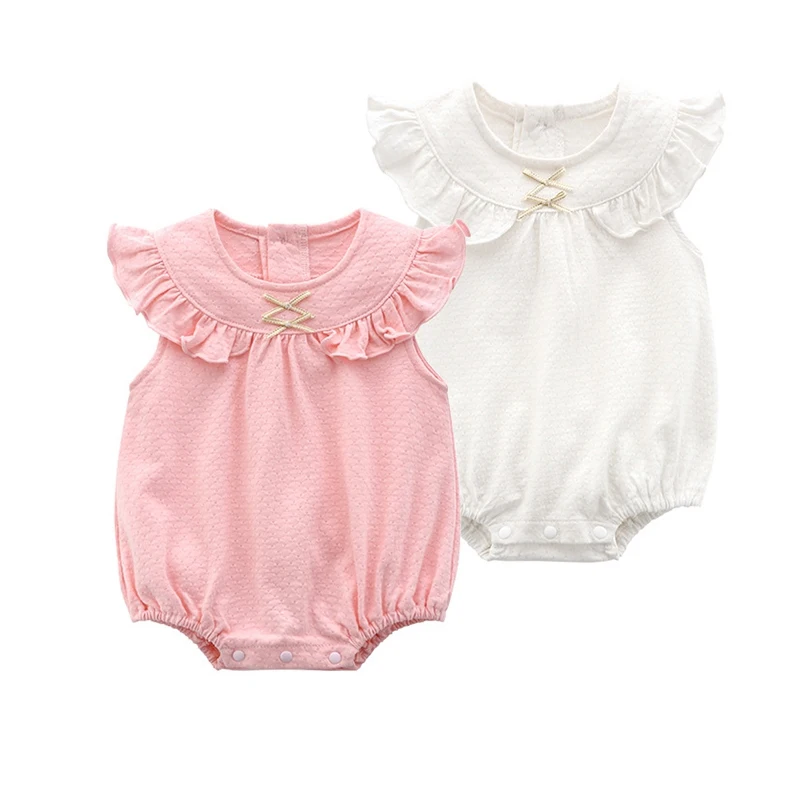 Summer Princess Girl Romper Sleeveless Casual Infant Girls Overalls 0-12 Months Baby Girls Clothing Baptism Christmas Clothing
Summer Princess Girl Romper Sleeveless Casual Infant Girls Overalls 0-12 Months Baby Girls Clothing Baptism Christmas Clothing