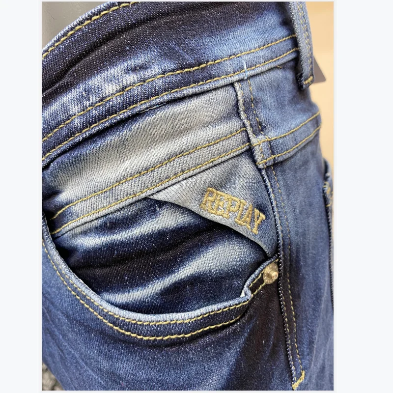 New Arrival Replays Casual Distressed Men's Jeans Breathable High Quality Straight Blue Denim Jeans Men's Trousers K943
New Arrival Replays Casual Distressed Men's Jeans Breathable High Quality Straight Blue Denim Jeans Men's Trousers K943