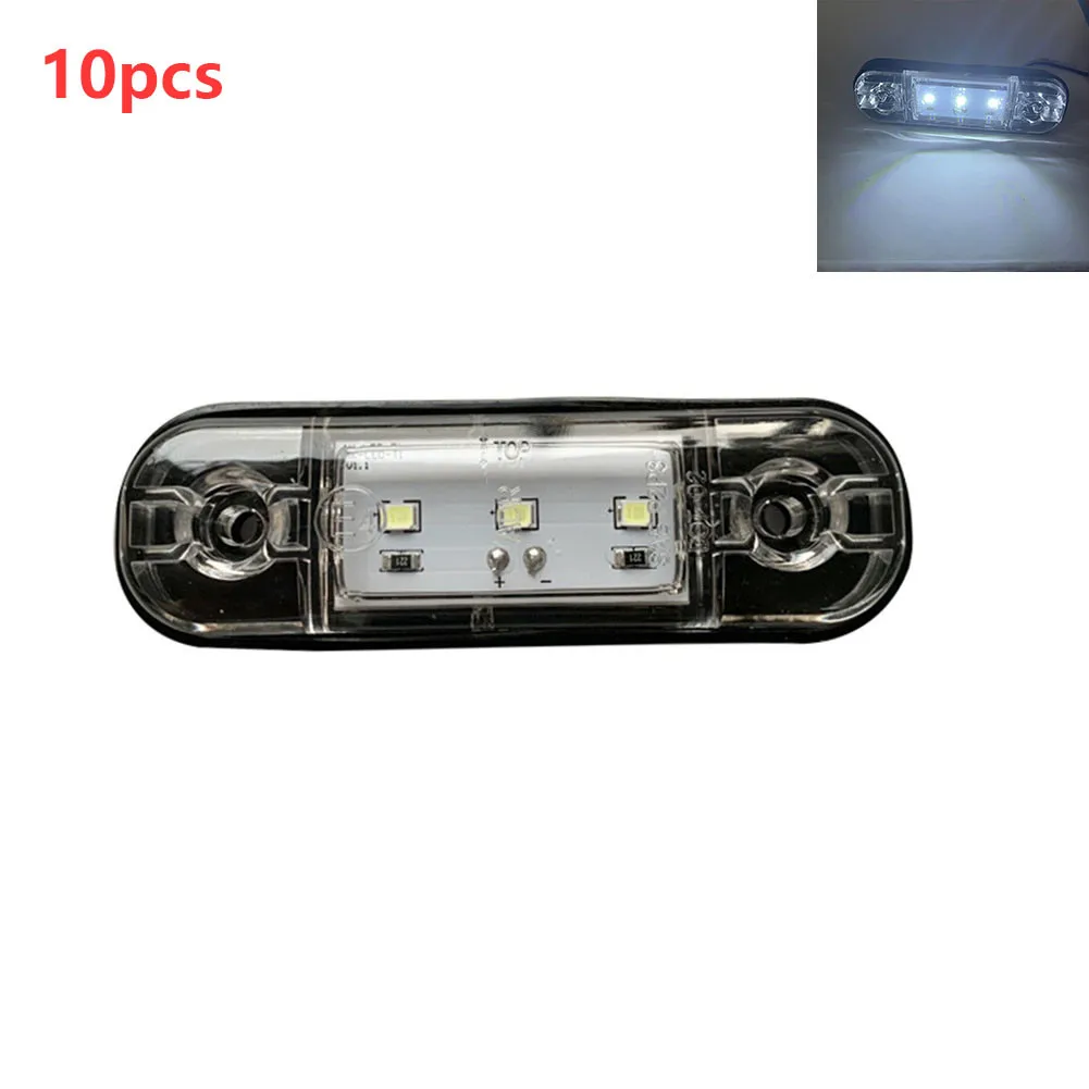 10pcs 3LED Truck Side Light 10-30V Tail Light Bar Side Marker Lights MK-327 Turn Signal Light Lamp Car Lights Accessories
10pcs 3LED Truck Side Light 10-30V Tail Light Bar Side Marker Lights MK-327 Turn Signal Light Lamp Car Lights Accessories