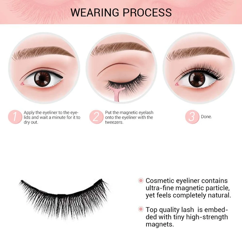 Magnetic Eyelashes Handmade Reusable Mink False Eyelashes for Makeup Faux Cils Magnetique Naturel Tweezers
Magnetic Eyelashes Handmade Reusable Mink False Eyelashes for Makeup Faux Cils Magnetique Naturel Tweezers