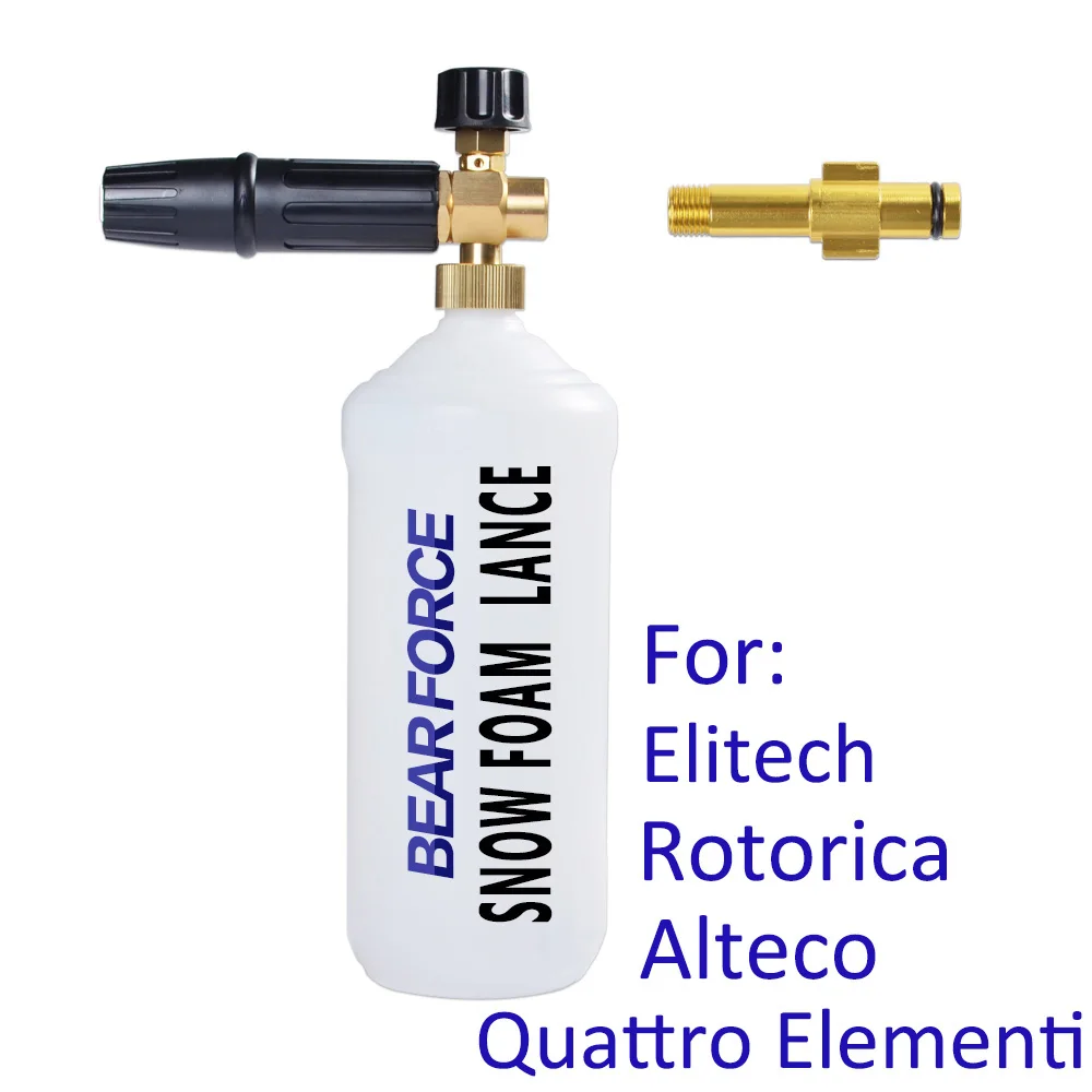 

Foam Nozzle Foam Generator Snow Foam Lance for Elitech Rotorica Alteco Quattro Elementi High Pressure Washer Car Foam Washer