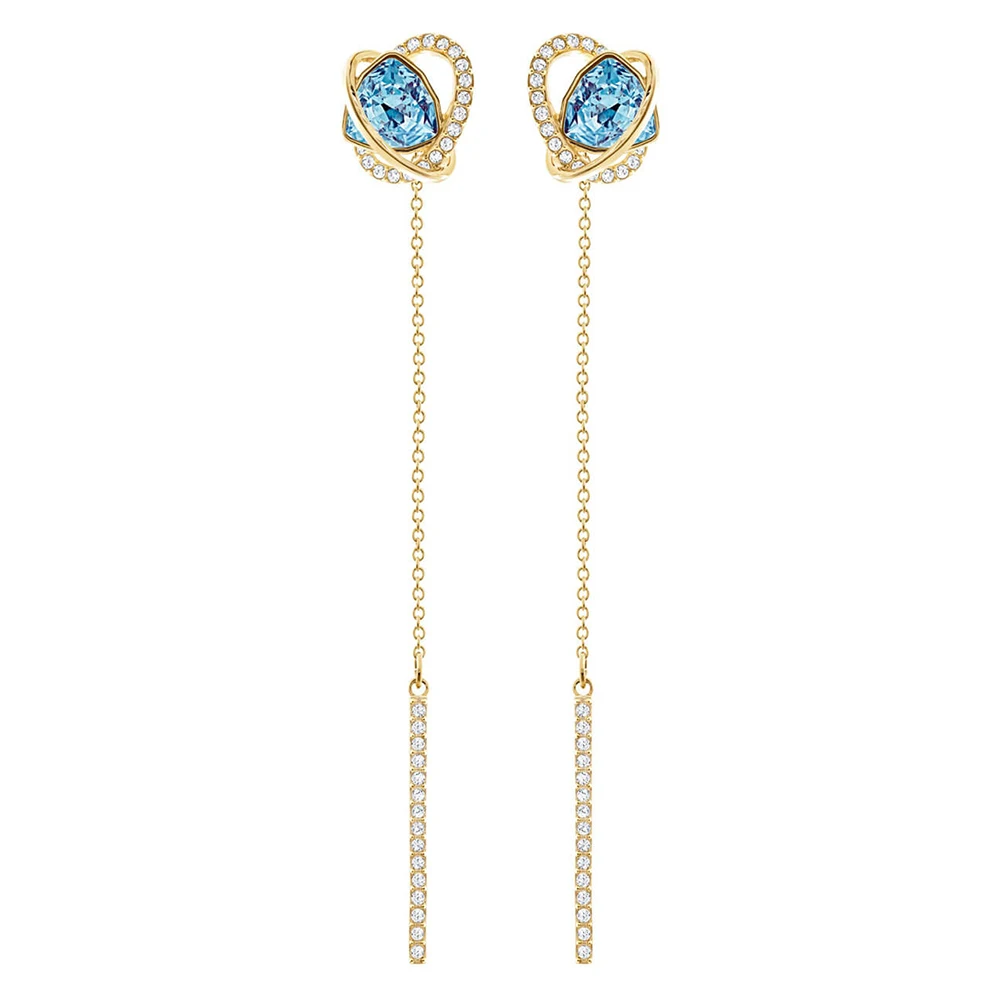 SWA Delicate Generous Original New Outstanding Pendant Set Female Fashion Shiny Sea Blue Heart Crystal Engagement Jewelry Gift
SWA Delicate Generous Original New Outstanding Pendant Set Female Fashion Shiny Sea Blue Heart Crystal Engagement Jewelry Gift